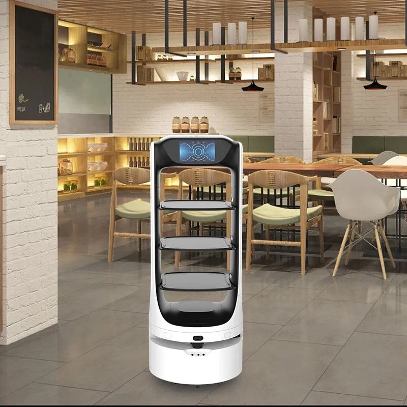 Aufgrund der Epidemie gibt es einen globalen Arbeitskräftemangel, und Roboter...