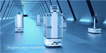 Digitalisierung von Fabriken: Roboter führen die industrielle Revolution an u...